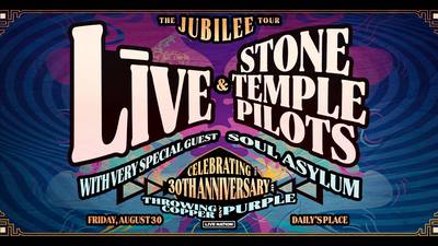Live and Stone Temple Pilots Are Coming To Daily’s Place! Listen for Your Chance at Tickets!