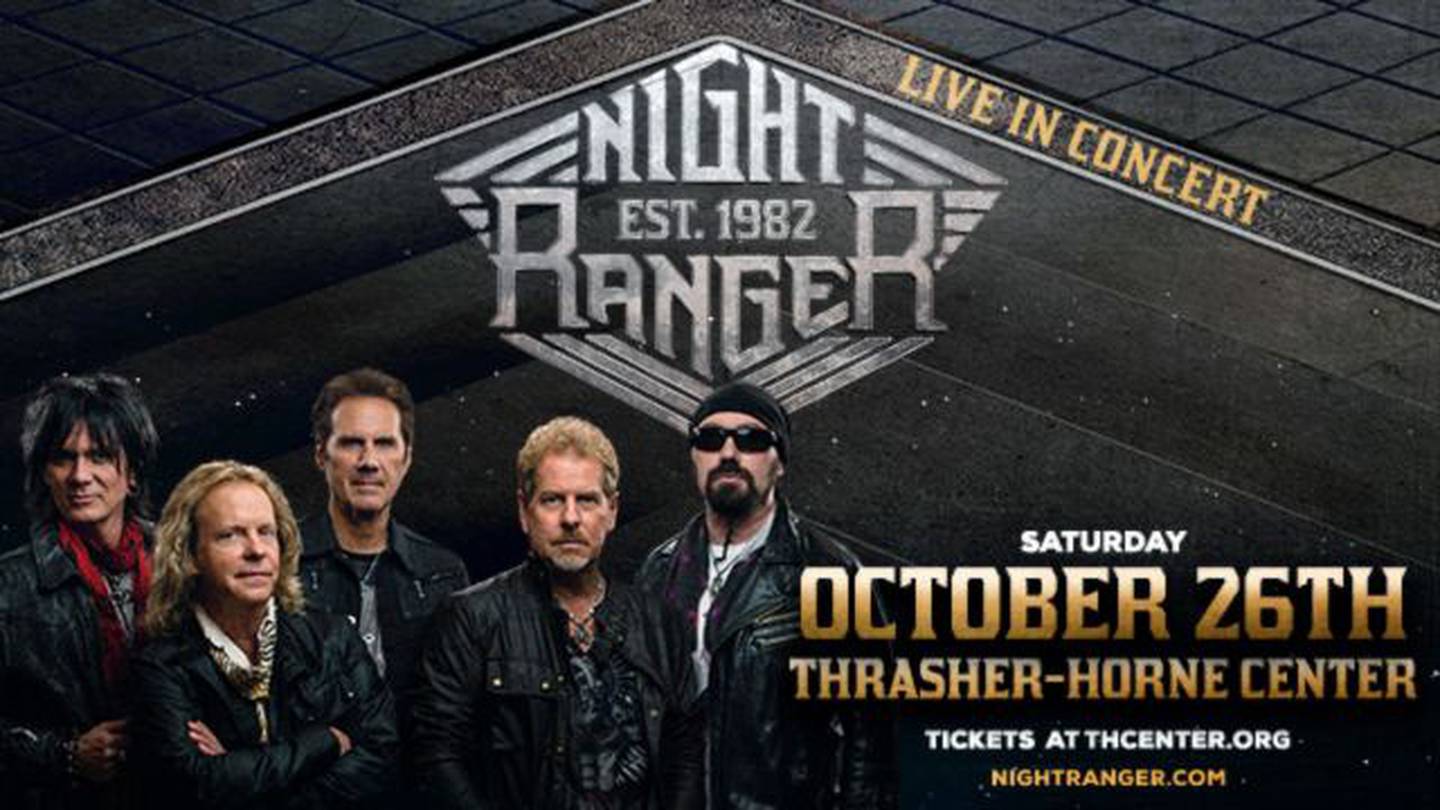 Night Ranger is coming to Thrasher-Horne and 96.9 The Eagle has your tickets!
