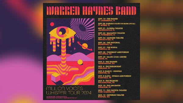 Warren Haynes Band announces fall tour ahead of upcoming new album
